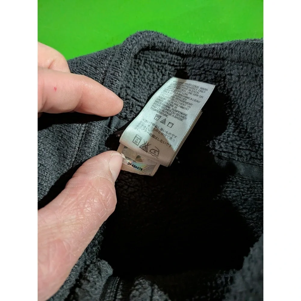 North Face Pullover Mens‎ Large Gray Fleece Half Zip Jacket Outdoors Hiking Warm